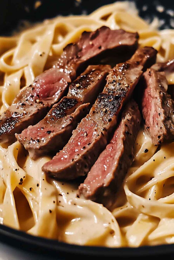 Variations for Spicy Steak Alfredo Pasta
