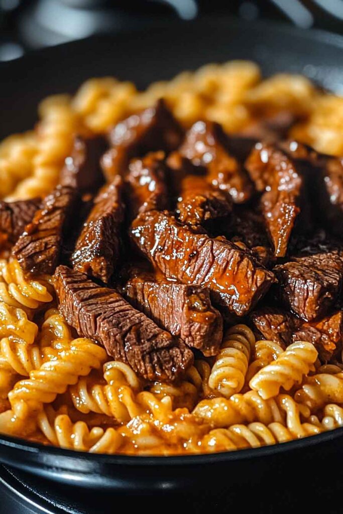 Buffalo Ranch Steak Pasta