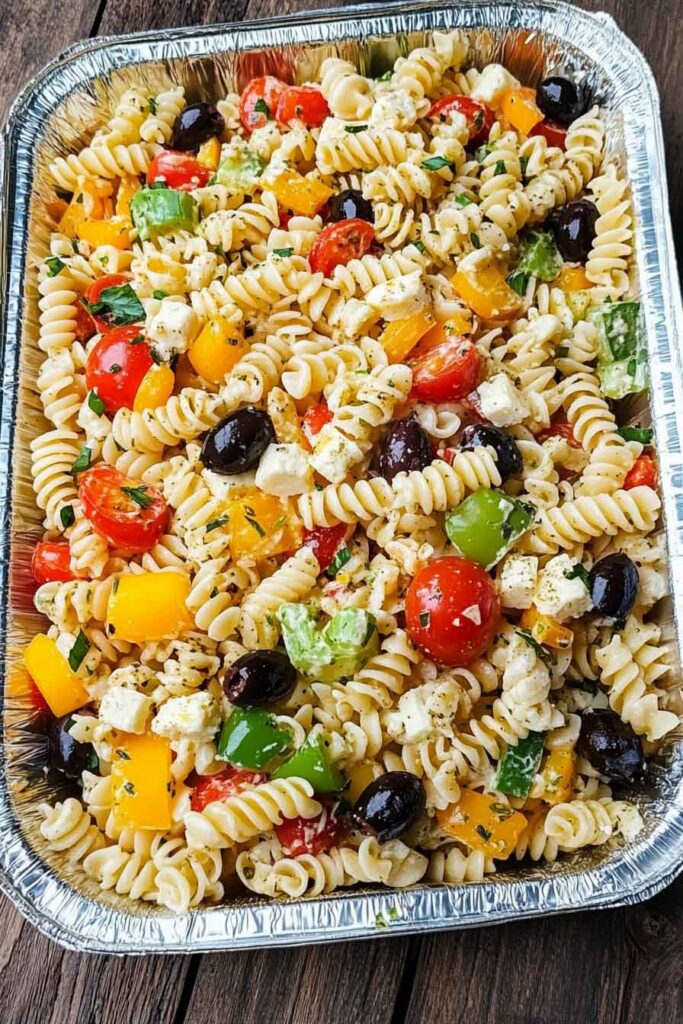 Pasta Salad For A Crowd