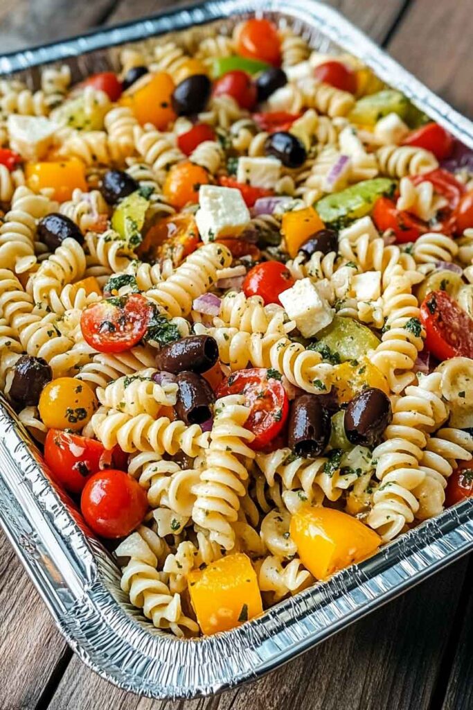 Pasta Salad For A Crowd
