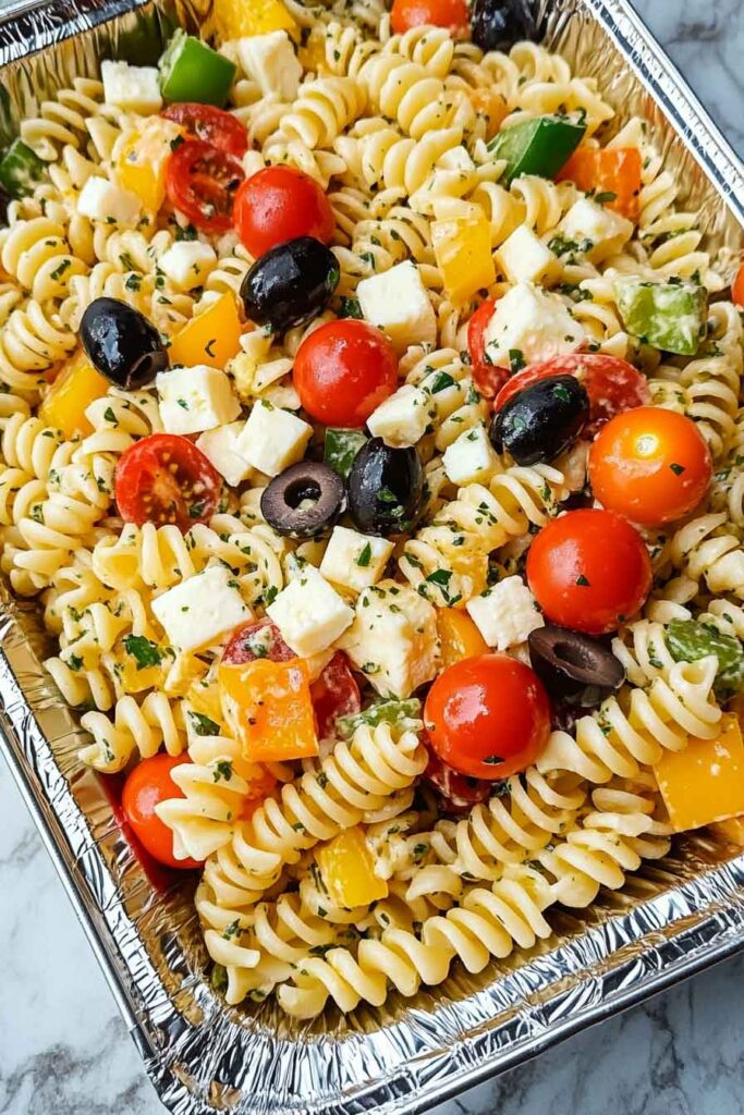 How to Make Pasta Salad For A Crowd