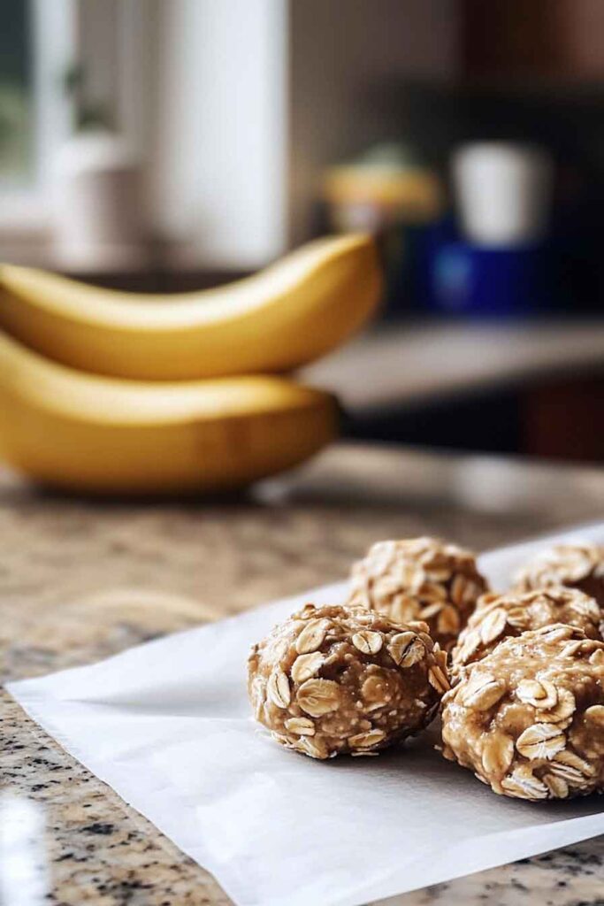 How to Make Peanut Butter and Banana Energy Bites 