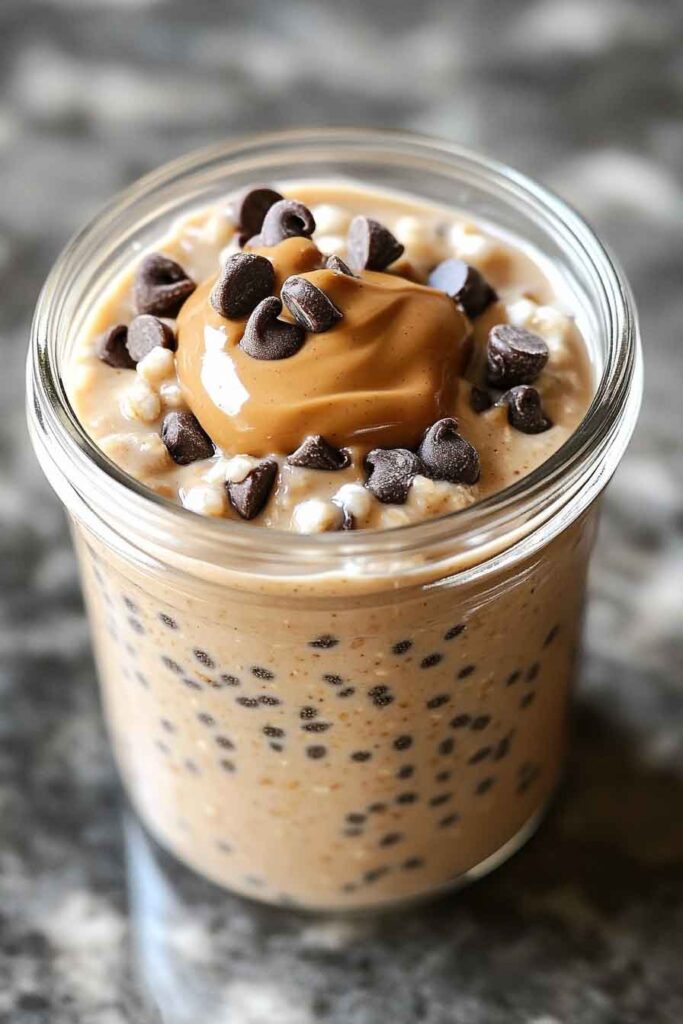 How to Make Peanut Butter Chia Overnight Oats