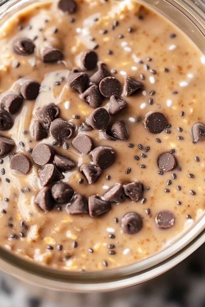 Peanut Butter Chia Overnight Oats