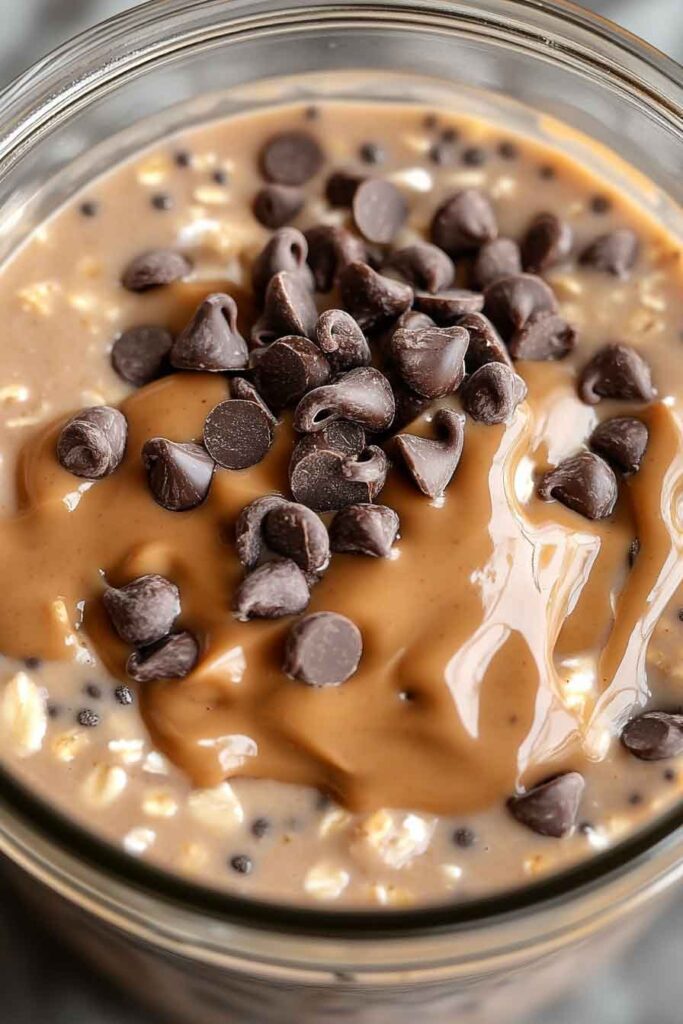 Peanut Butter Chia Overnight Oats