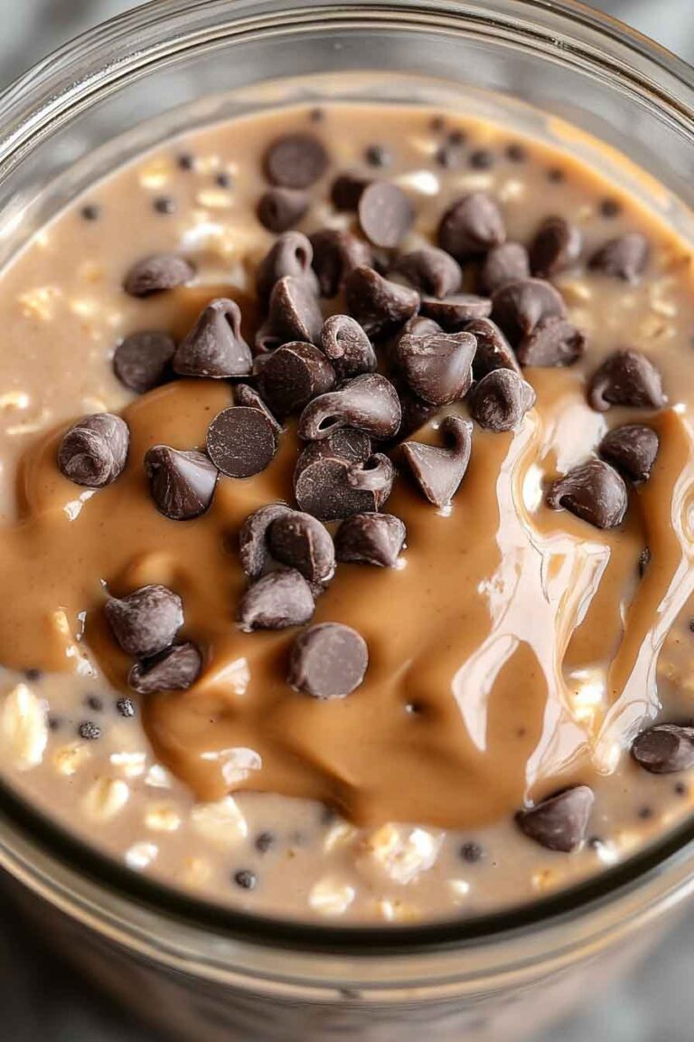 Peanut Butter Chia Overnight Oats