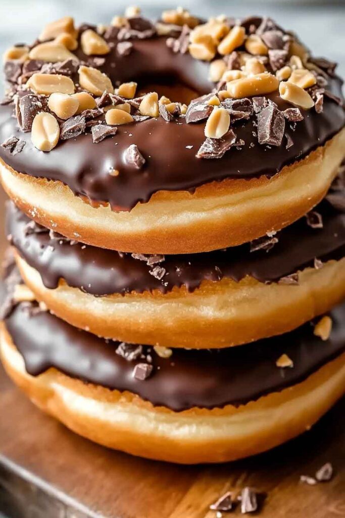 Ingredients for Peanut Butter Reese’s Donut Sandwiches