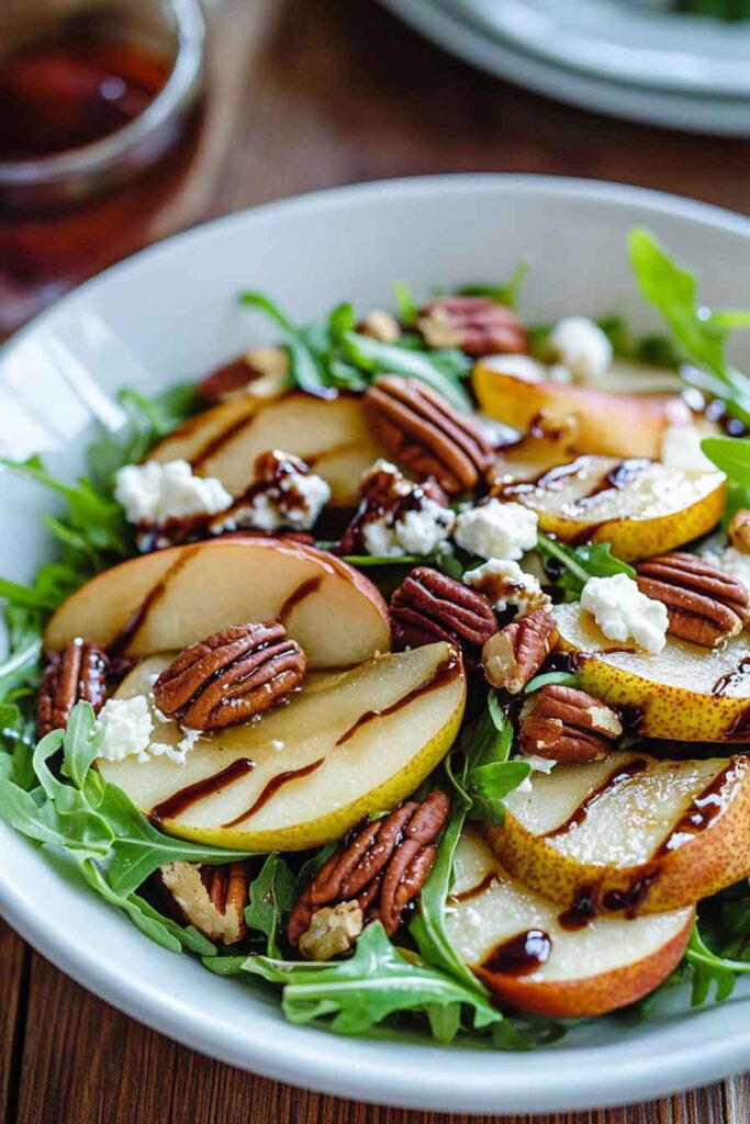 Pear Salad With Balsamic Vinaigrette