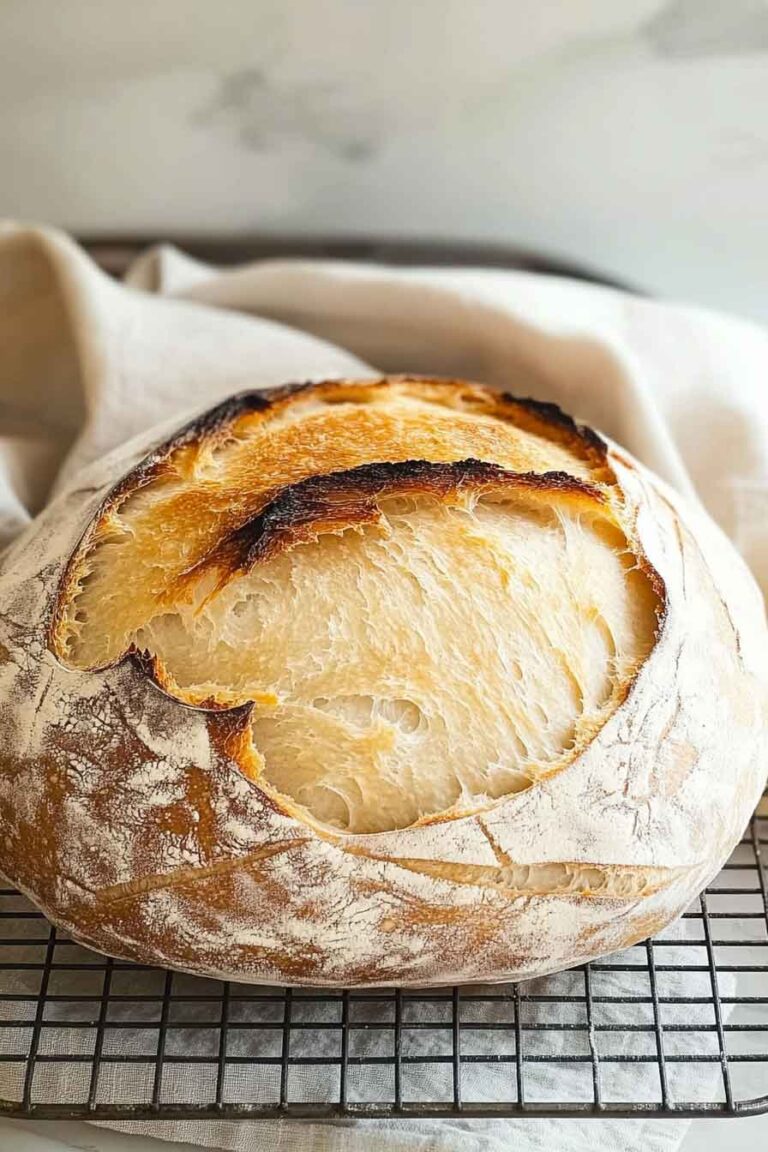 Speedy Same Day Sourdough Bread
