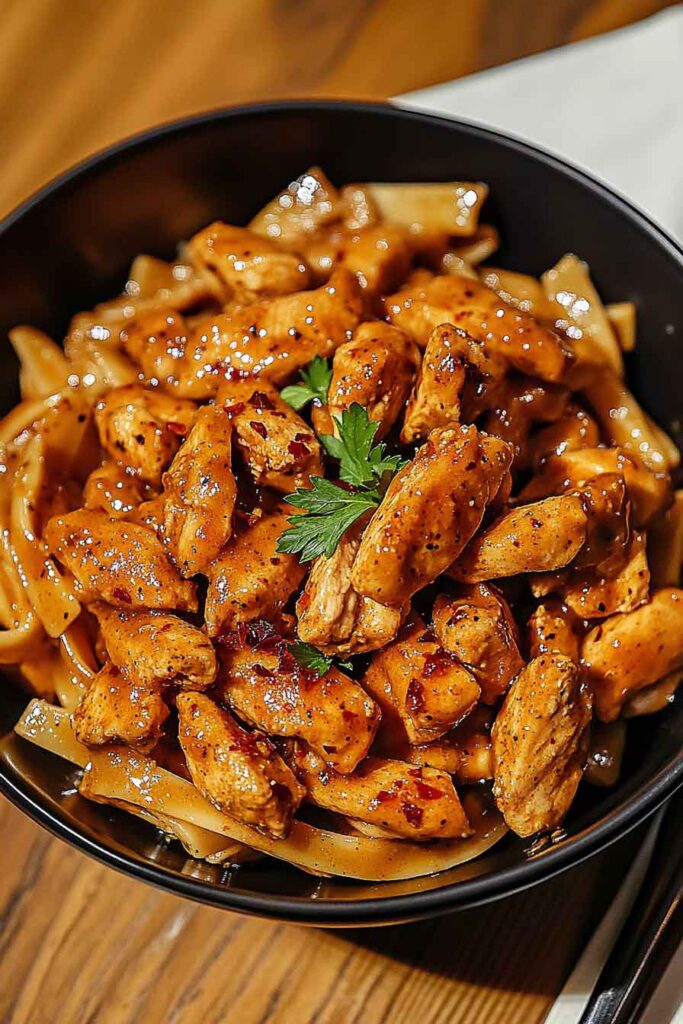 Ingredients for Spicy Cajun Honey Butter Chicken Pasta