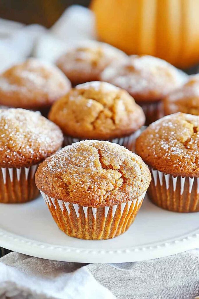 Ingredients for The Best Homemade Pumpkin Muffins