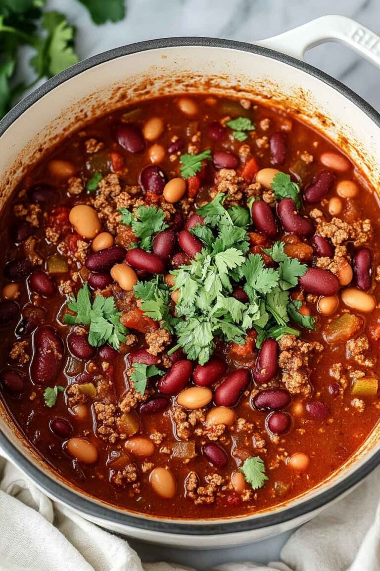 The Best Homemade Stovetop Chili