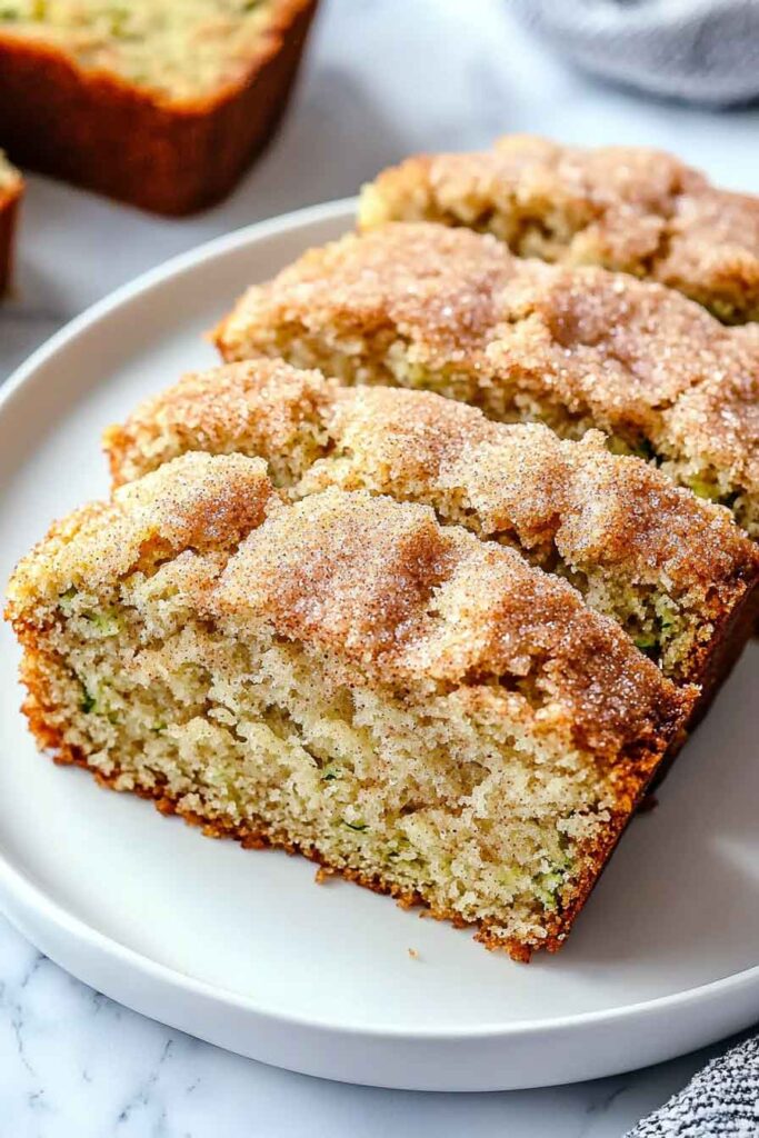 The Best Snickerdoodle Zucchini Bread