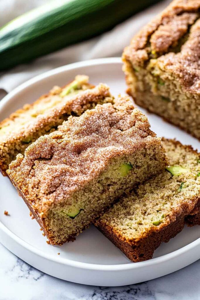 Ingredients for Snickerdoodle Zucchini Bread