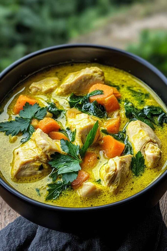 Storing Turmeric Chicken Anti-Inflammatory Soup