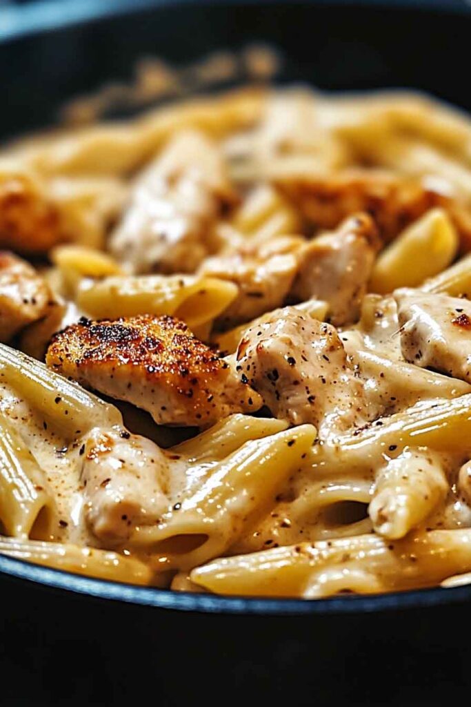 Ultimate Cajun Mozzarella Chicken Ranch Pasta