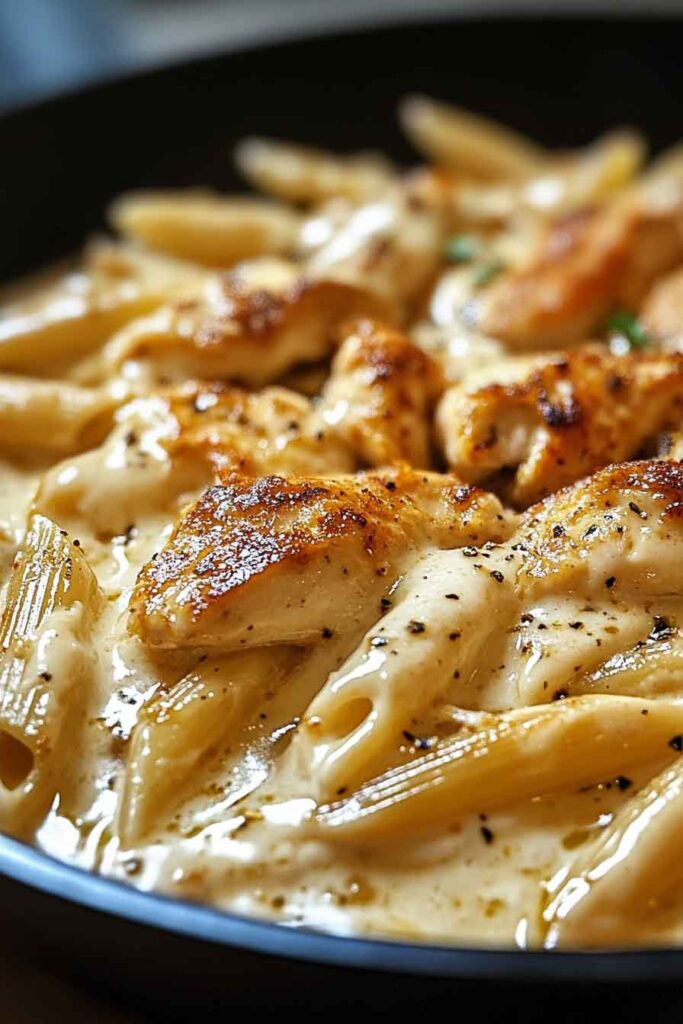 Ultimate Cajun Mozzarella Chicken Ranch Pasta