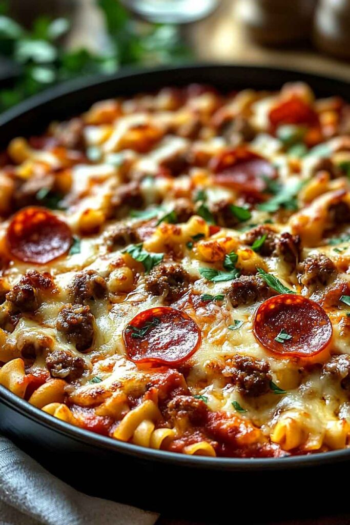 How to Make Ultimate Meat Feast Pizza Casserole