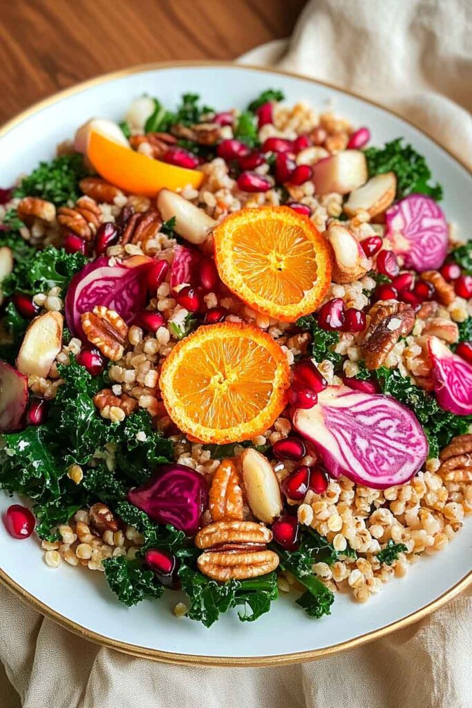 Winter Pomegranate And 