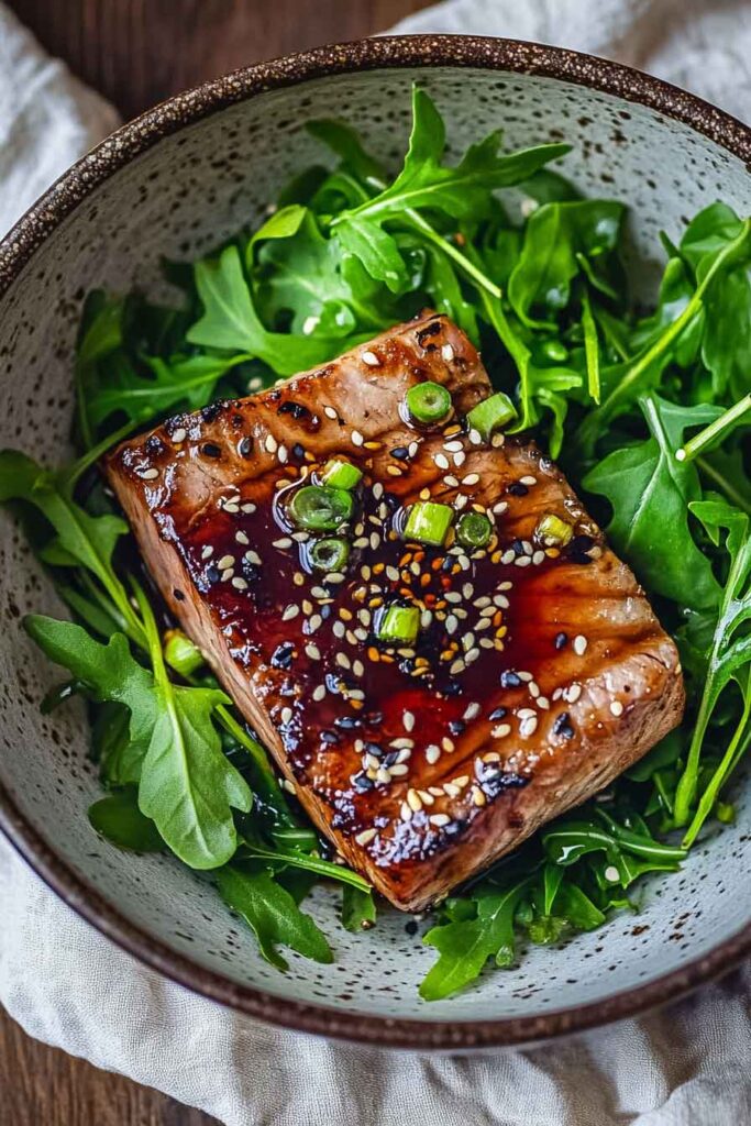 Asian Tuna Steak (Pan-Seared OR Grilled)