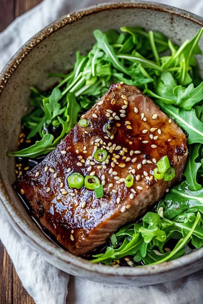 Asian Tuna Steak (Pan-Seared OR Grilled)