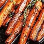 Balsamic Glazed Roasted Carrots