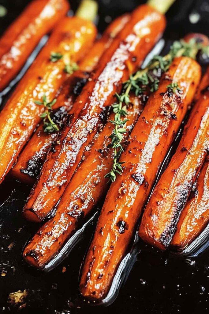 How to Make Balsamic Glazed Roasted Carrots