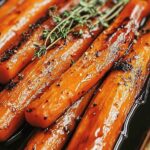 Balsamic Glazed Roasted Carrots