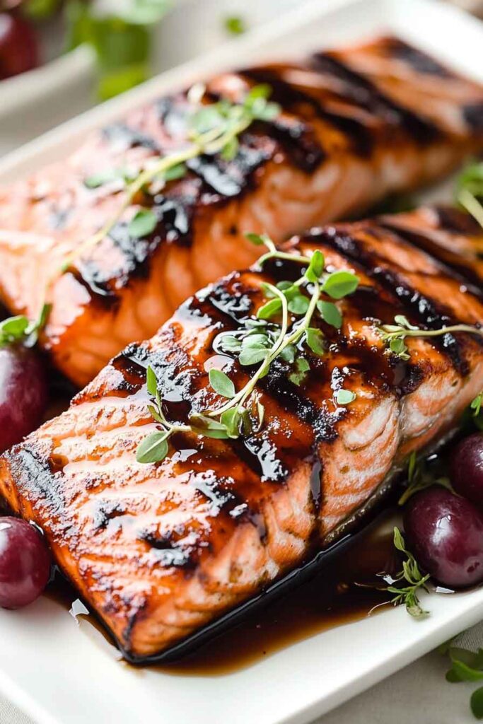 How to Make Balsamic Glazed Salmon