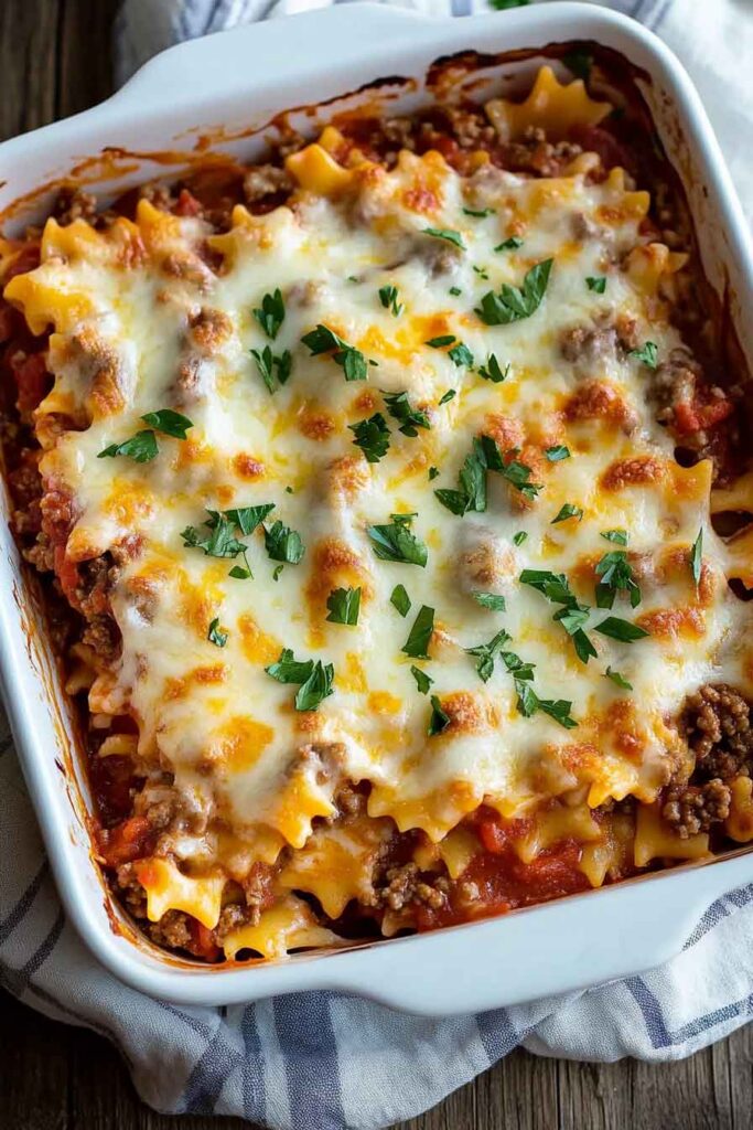 Beef Lombardi Casserole