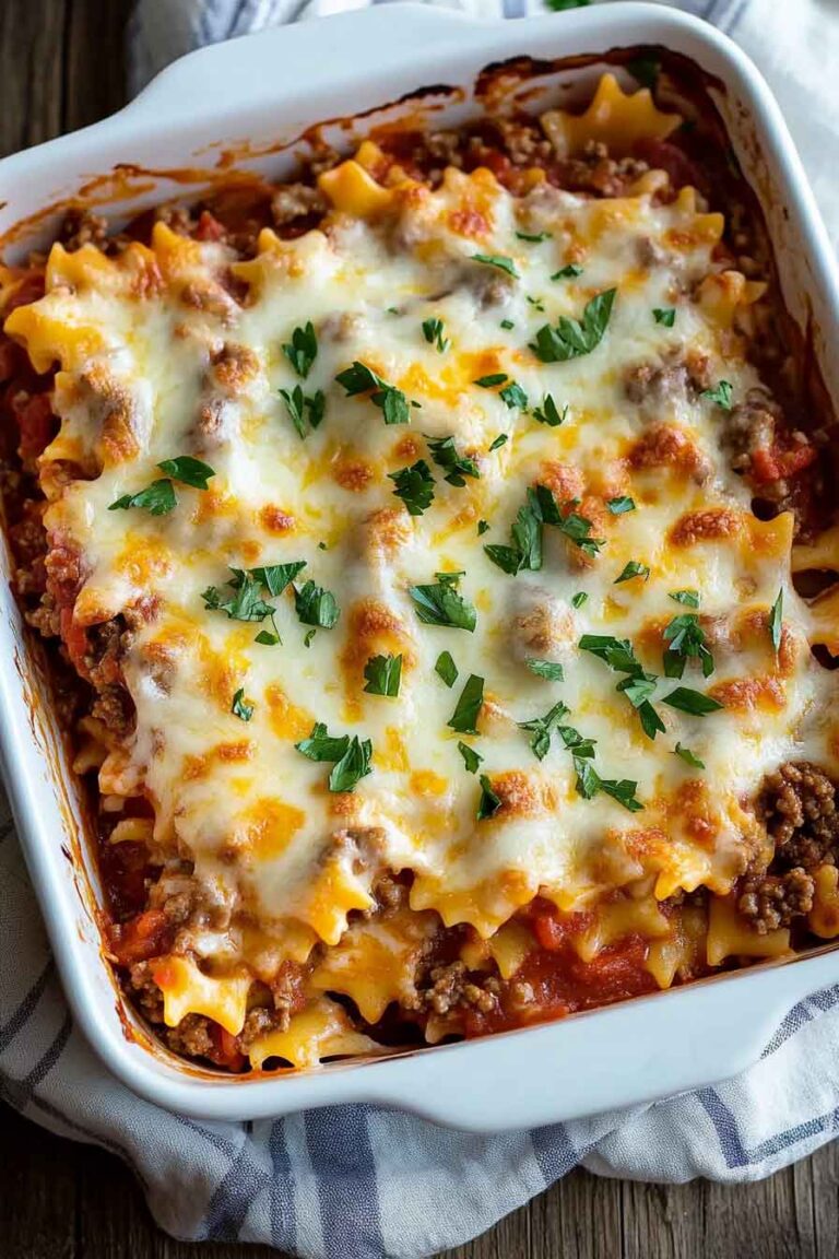 Beef Lombardi Casserole