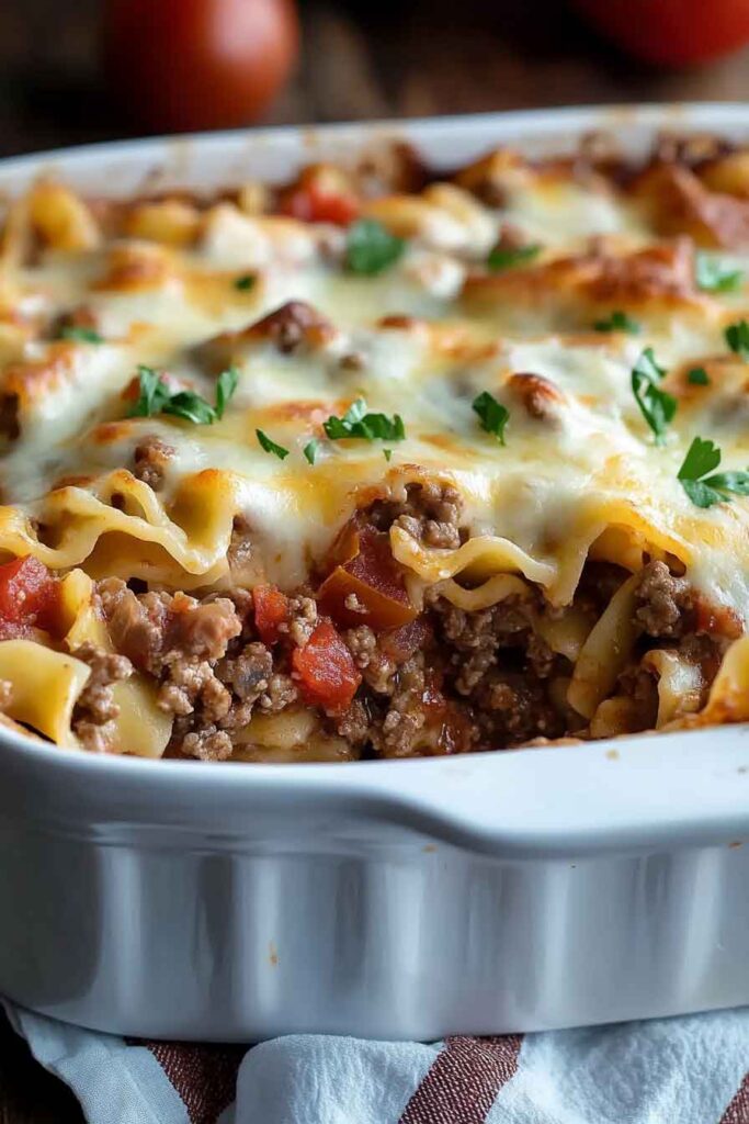 Beef Lombardi Casserole
