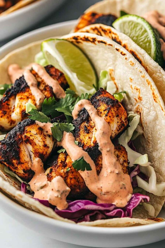 Blackened Fish Tacos