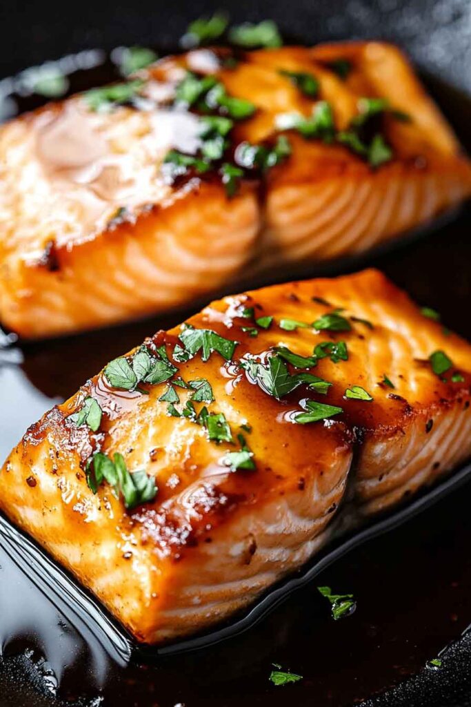 Brown Sugar Glazed Salmon