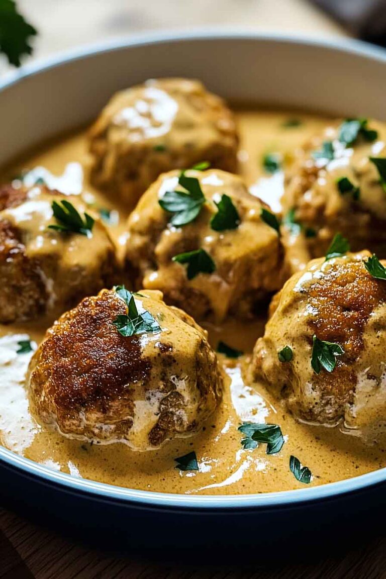 Carnivore Creamy Meatballs (Skillet OR Oven-Baked)