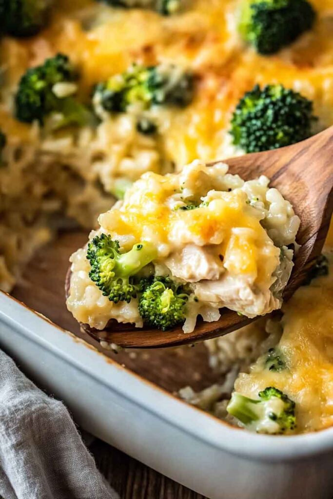 How to Make Chicken Broccoli Rice Casserole 