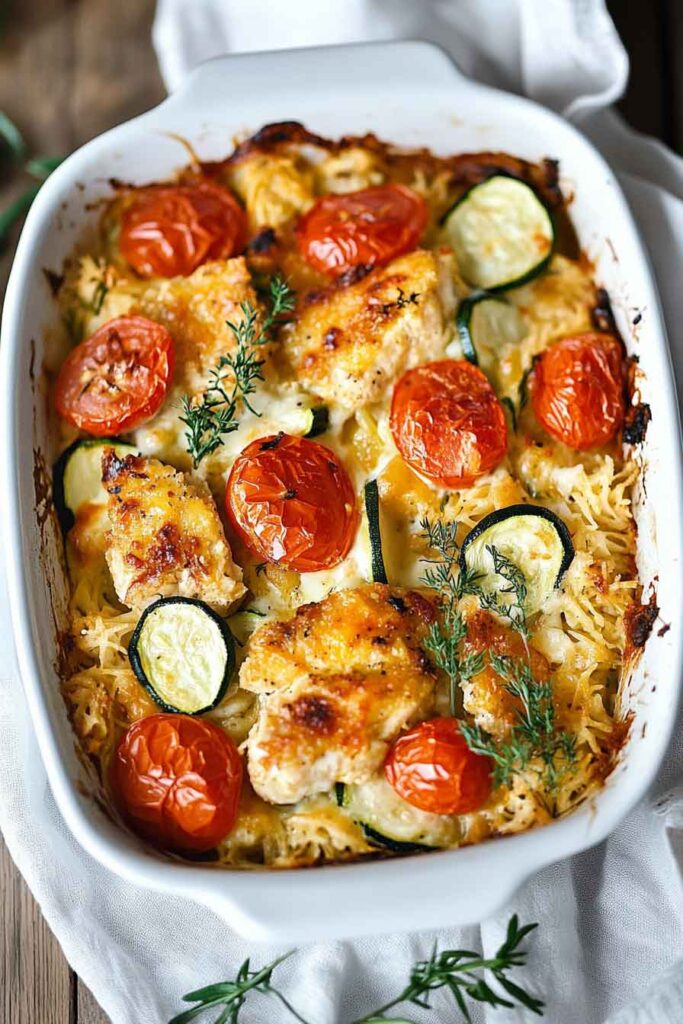 Chicken Tzatziki Casserole