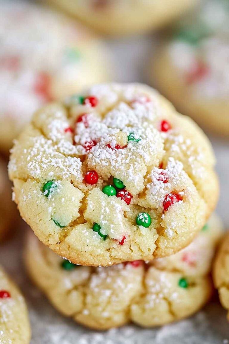 Christmas Gooey Butter Cookies