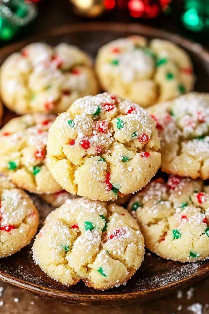 How to Make Christmas Gooey Butter Cookies 