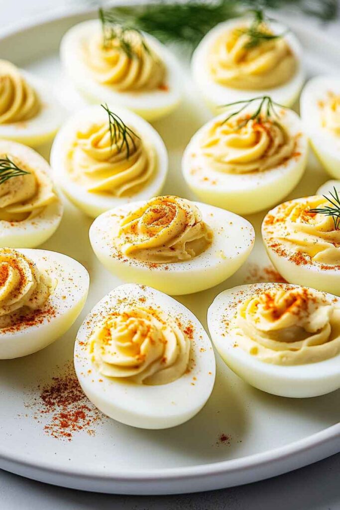 Ingredients for Classic Deviled Eggs
