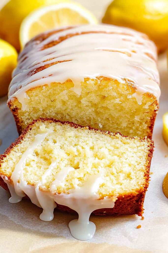 Ingredients for the Lemon Loaf
