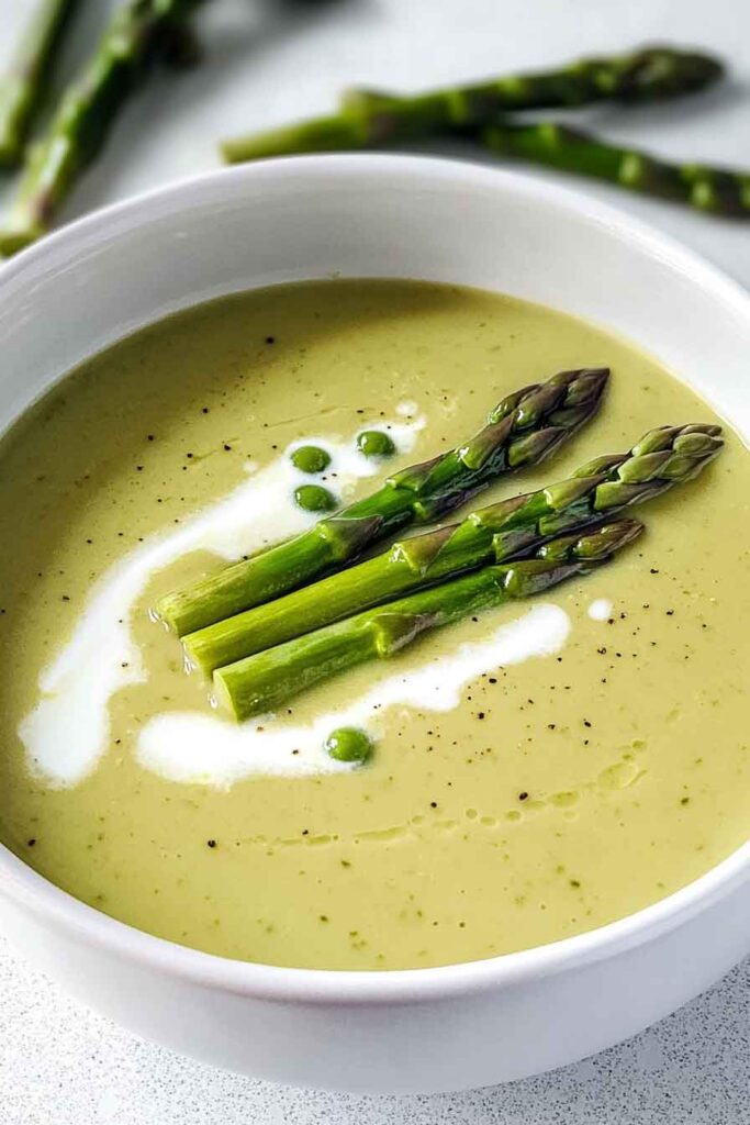 How to Make Cream of Asparagus Soup