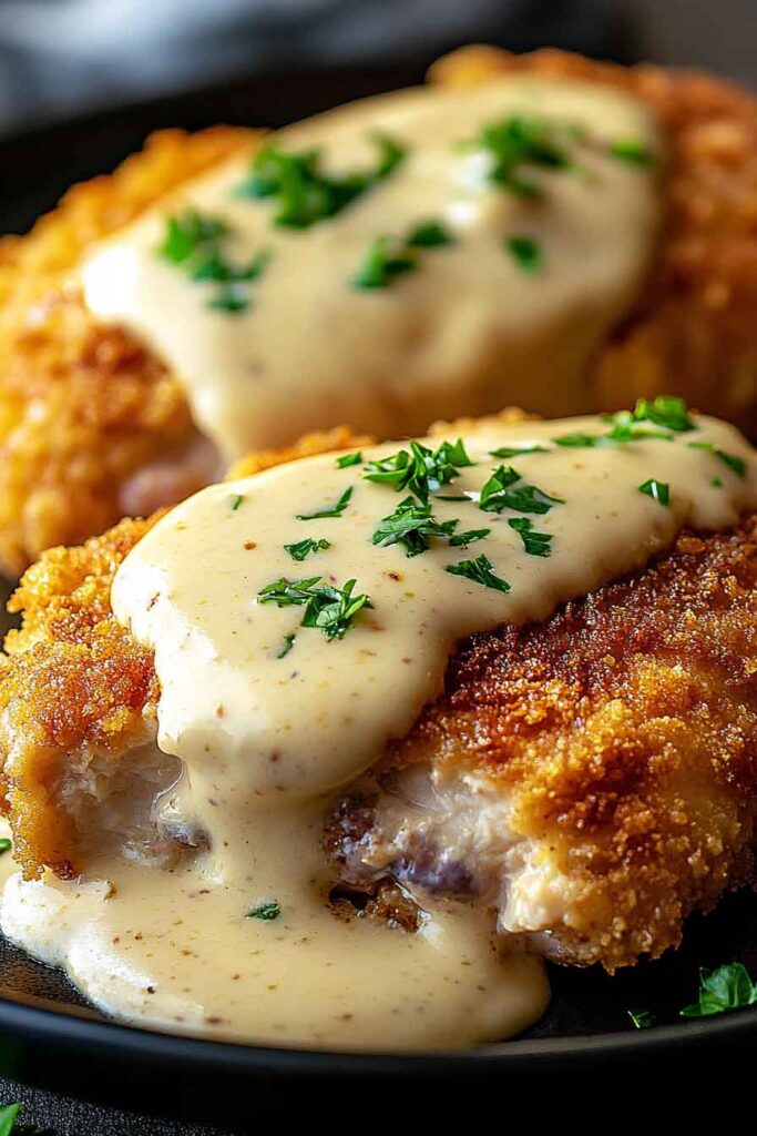 Creamy Chicken Cordon Bleu 