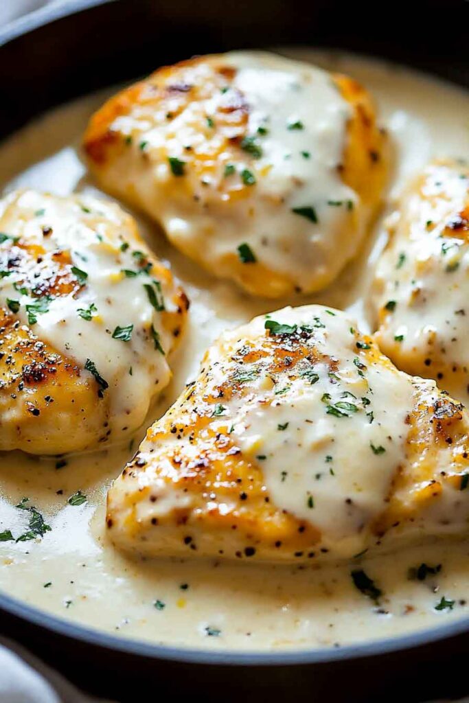 How to Make Creamy Garlic Parmesan Chicken 