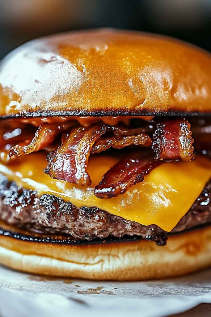 How to Make Crispy Bacon Burgers