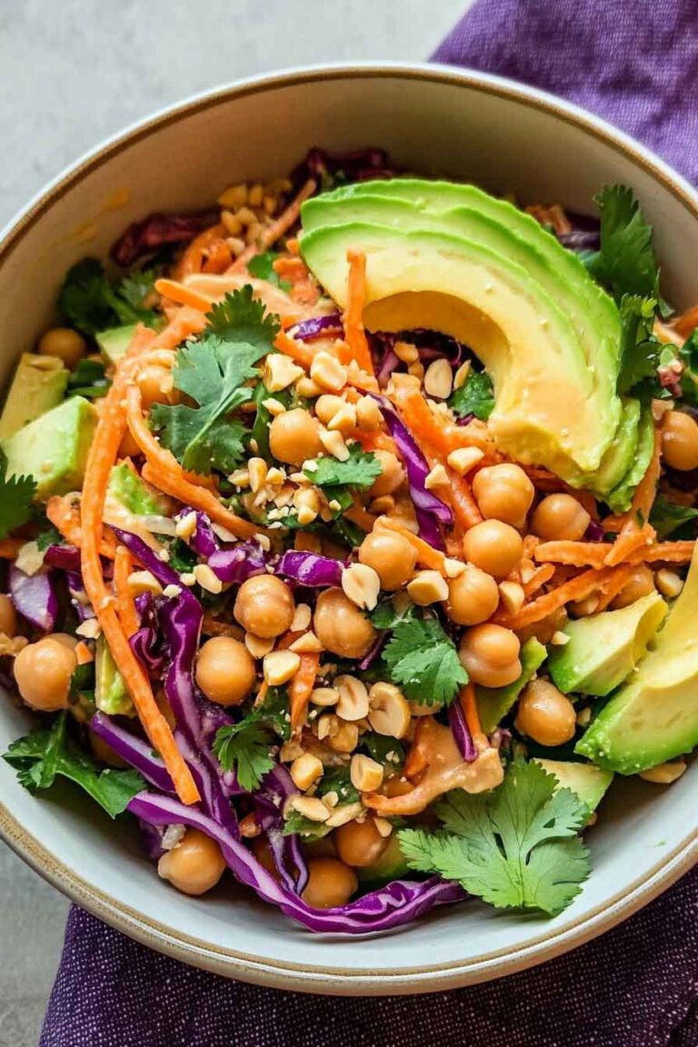 Crunchy Thai Chickpea Salad
