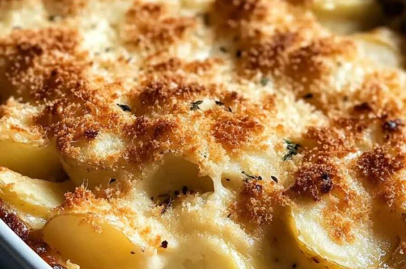 Delmonico Potatoes (Rich, Creamy & Cheesy)