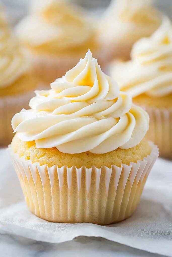 Easy Vanilla Cupcakes Recipe