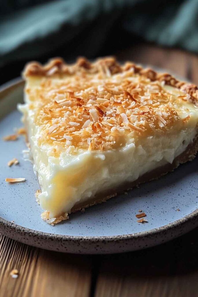 Ingredients for French Coconut Pie