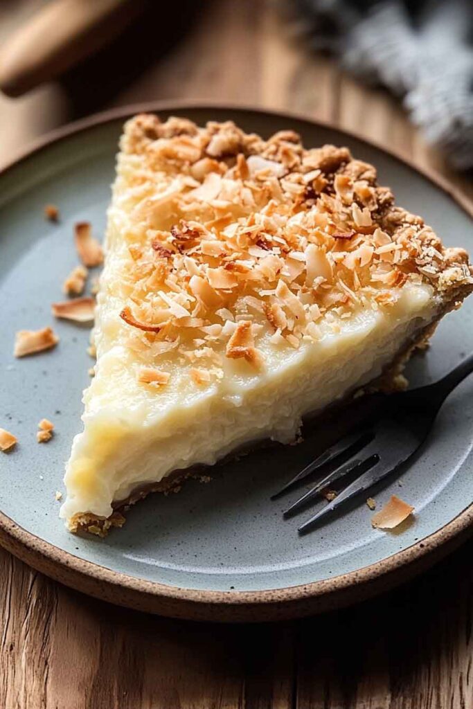 How to Make French Coconut Pie